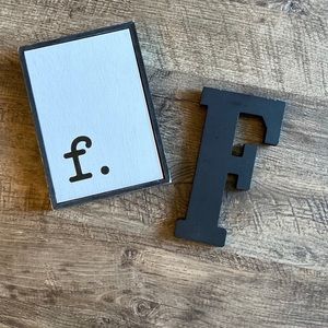 ‘F’ wall decor bundle